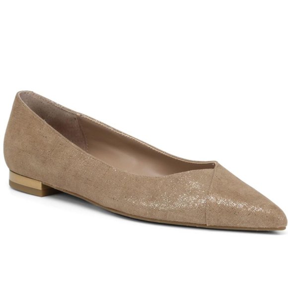 Donald J. Pliner Shoes - Donald Pliner Palma Skimmer Flats Nude Leather